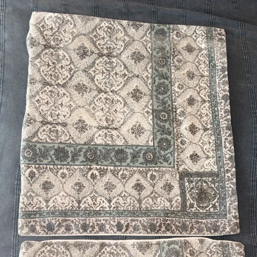 Pottery Barn Vesper Block Print 22